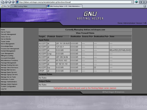 GNU Hosting Helper